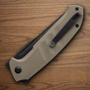 Boker Plus Barchan Folding Knife 3.5" 440 Steel Blade Desert Sand G10 Handle