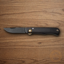Boker Plus Rusticus Medium Folding Knife 2.88" 420 Steel Blade Ebony Wood Handle