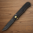 Boker Plus Rusticus Medium Folding Knife 2.88" 420 Steel Blade Ebony Wood Handle