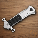 Boker Plus Inarsil Folding Knife 4.63" D2 Tool Steel Blade Black G10 Handle