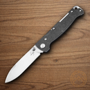Boker Plus Atlas Folding Knife 2.88" D2 Tool Steel Blade Black Stainless Handle