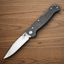 Boker Plus Atlas Folding Knife 2.88" D2 Tool Steel Blade Black Stainless Handle