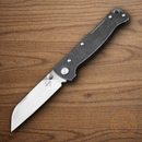 Boker Plus Atlas Folding Knife 2.88" D2 Tool Steel Blade Black Stainless Handle