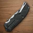 Boker Plus SFP Tactical Folding Knife 3.63" D2 Tool Steel Blade Black Polypropylene/TPR Handle.