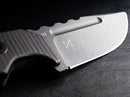 Boker Plus Little Dvalin Fixed Knife 3.13" D2 Tool Steel Blade Black G10 Handle.