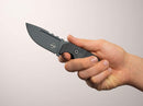Boker Plus Little Dvalin Fixed Knife 3.13" D2 Tool Steel Blade Black G10 Handle.