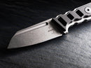 Boker Plus Ylvi Fixed Knife 2.25" D2 Tool Steel Blade Black G10 Handle.