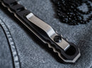 Boker Plus Ylvi Fixed Knife 2.25" D2 Tool Steel Blade Black G10 Handle.