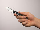 Boker Plus Ylvi Fixed Knife 2.25" D2 Tool Steel Blade Black G10 Handle.
