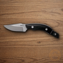 Boker Plus J-Bite Fixed Knife 2.5" 440 Steel Blade Black G10 Handle