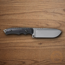 Boker Plus Hermod 2.0 Fixed Knife 4.25" D2 Tool Steel Blade Black G10 Handle