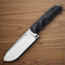Boker Plus Hermod 2.0 Fixed Knife 4.25" D2 Tool Steel Blade Black G10 Handle