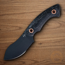 Boker Plus Nessmi Pro Fixed Knife 2.75" D2 Tool Steel Blade Black Micarta Handle