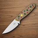 Boker Plus Brown Trout Fixed Knife 2.88" VG-10 Steel Blade Multi G10 Handle
