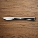 Boker Plus Scalpel Fixed Knife 1.63" D2 Tool Steel Blade Stainless Handle