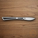 Boker Plus Scalpel Fixed Knife 1.63" D2 Tool Steel Blade Stainless Handle