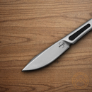 Boker Plus Scalpel Fixed Knife 1.63" D2 Tool Steel Blade Stainless Handle