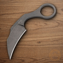 Boker Plus Bad Moon Fixed Knife 2.5" D2 Tool Steel Blade One-piece construction.