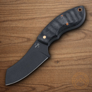 Boker Plus Rhino Fixed Knife 3" D2 Tool Steel Blade Black Micarta Handle