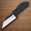 Boker Plus Andhrimnir Mini Fixed Knife 3.38" D2 Tool Steel Blade Black G10 Handle