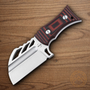 Boker Plus URD XL Fixed Knife 3" D2 Tool Steel Blade Black/Red G10 Handle