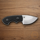 Boker Plus Lofos Fixed Knife 2.38" D2 Tool Steel Blade Black G10 Handle