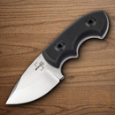 Boker Plus Lofos Fixed Knife 2.38" D2 Tool Steel Blade Black G10 Handle