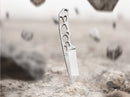 Boker Plus Superlight Fixed Knife 2.88" D2 Tool Steel Blade Stainless Handle.