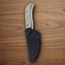 Boker Plus Dasos 2.0 Fixed Knife 3.13" D2 Tool Steel Blade Tan G10 Handle