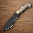 Boker Plus Mini Tracker 2.0 Fixed Knife 5.25" 1095HC  Steel Blade Natural Micarta Handle.