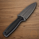 Boker Plus W1 Fixed Knife 3.75" VG-10 Steel Blade Black G10 Handle.