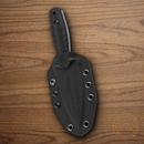 Boker Plus W1 Fixed Knife 3.75" VG-10 Steel Blade Black G10 Handle.