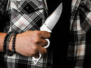 Boker Plus Midgards Snake Fixed Knife 4.25" D2 Tool Steel Blade One-piece construction.
