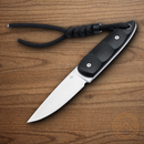 Boker Plus Pollywog Fixed Knife 2.5" Stainless Steel Blade Black G10 Handle