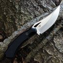 Boker Plus Tavros Fixed Knife 2.88" Stainless Steel Blade Black G10 Handle