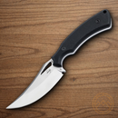 Boker Plus Tavros Fixed Knife 2.88" Stainless Steel Blade Black G10 Handle
