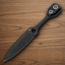 Boker Plus Fafo Fixed Knife 3.88" 440C Steel Blade Black G10 Handle