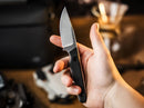 Boker Plus Sentinal Fixed Knife 3" 14C28N Sandvik Steel Blade Black G10 Handle
