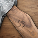 Boker Plus Appalachian Small 4.5" Damascus Steel Axe Head 2.5" Cutting Edge Walnut Handle