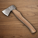 Boker Plus Appalachian Small 4.5" Damascus Steel Axe Head 2.5" Cutting Edge Walnut Handle
