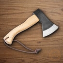 Boker Plus Appalachian Origin Mini 5.75" 1055HC Steel Axe Head 4" Cutting Edge American Hardwood Handle