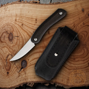BPS Knives Friction Folding Knife 2.75" 5Cr14MoV Steel Blade Dark Oak Handle