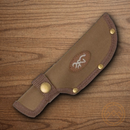 Browning Fixed Knife 3.75" Stainless Steel Skinner Blade Brown Wood Handle 0497