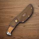 Browning Fixed Knife 3.75" Stainless Steel Skinner Blade Brown Wood Handle 0497