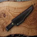 BRISA Trapper 95 Fixed Knife 3.75" 01 Tool Carbon Steel Blade Curly Birch Handle