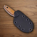 Brisa Scara 60 Fixed Knife 2.4" RWL-34 Steel Blade Mustard Yute Micarta Handle