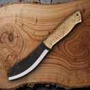 Brisa Nessmuk 125 Knife 5" 80CRV2 Steel Nessmuk Blade Curly Birch Handle 241