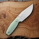Bestech Knives Lignum Artis Fixed Knife 4.75" AUS-8 Steel Blade Jade G10 Handle
