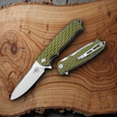Bestech Knives Liner Folding Knife 3.5" D2 Tool Steel Blade Sculpted G10 Handle