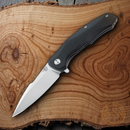 Bestech Knives Warwolf Folding Knife 3.5" D2 Tool Steel Blade Black G10 Handle